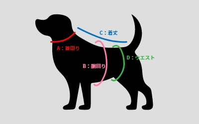 サイズ表｜わが家のぼくちゃん-大阪市阿倍野区の手作りセミオーダー犬服のお店